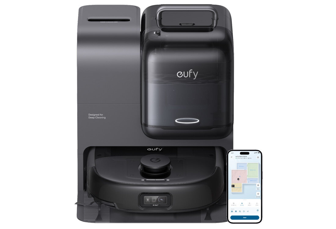 Robot sprzątający EUFY Omni E28 Sieć Wi-Fi zdalne sterowanie kontrola Łączność Bluetooth sterowanie robotem za pomocą smartfona