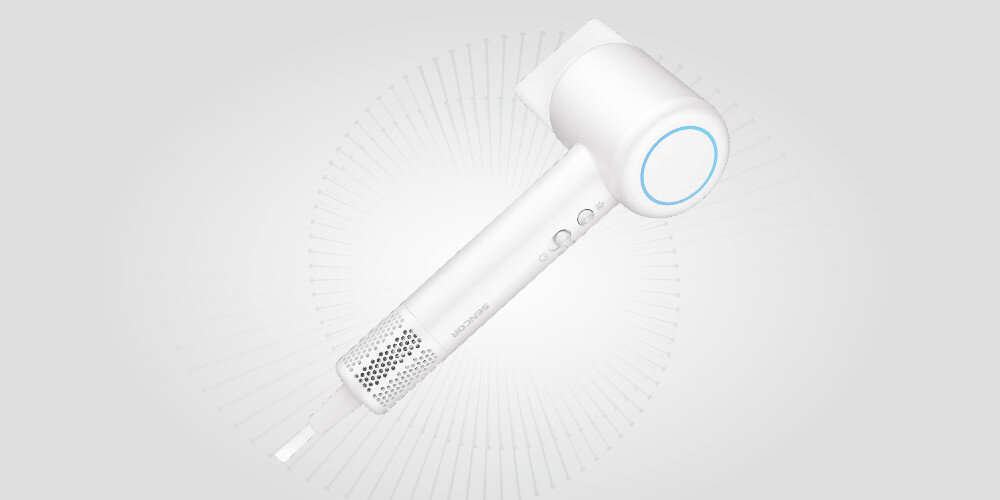 Suszarka SENCOR SHD 8500RS 1500 W Do codziennej stylizacji Magnetyczna nasadka szybkie i wygodne mocowanie stylizacja Łatwo zdejmowany filtr ułatwienie czyszczenie