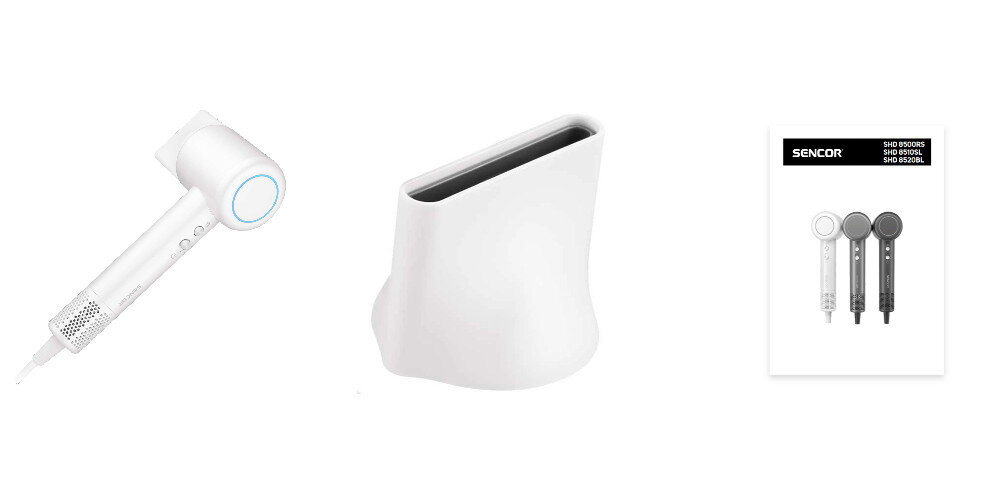 Suszarka SENCOR SHD 8500RS zestaw akcesoria komplet wyposazenie