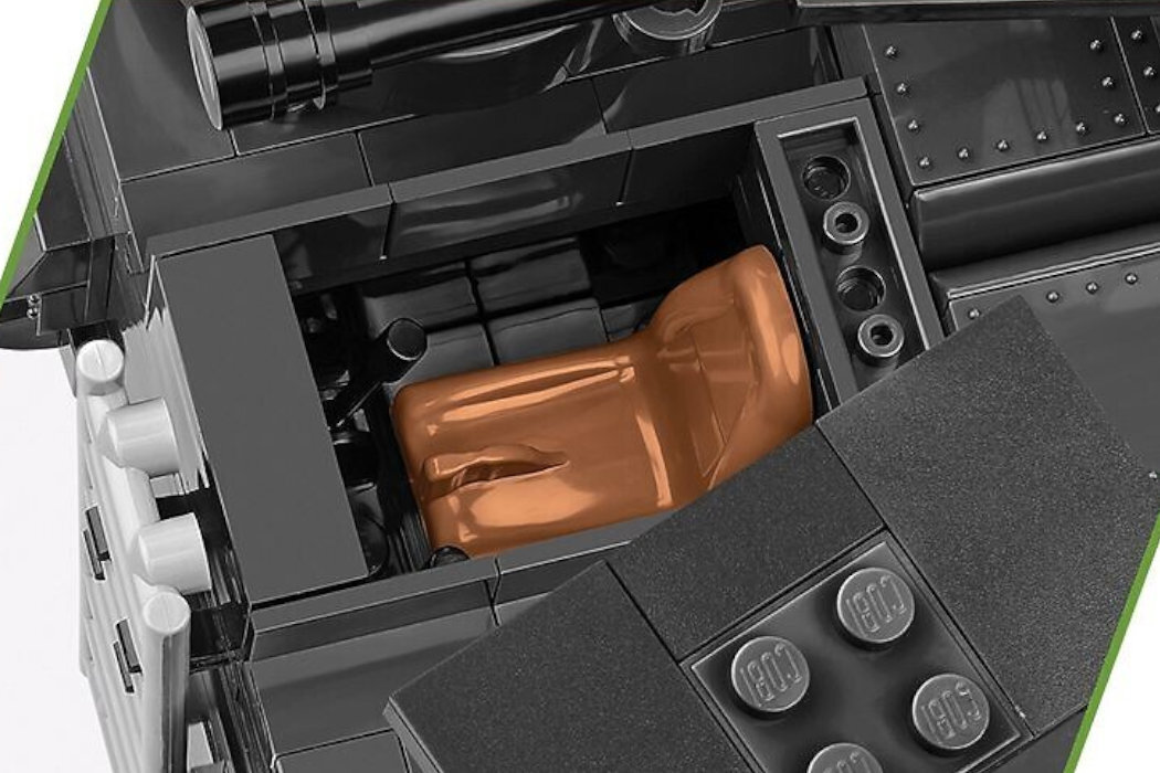 Klocki plastikowe COBI Historical Collection World War II 60 cm Karl Gerät 040 ZIU COBI-2560 gra zabawa realizm historia technologia