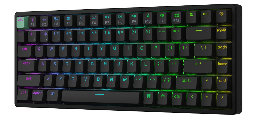 Keychron K2 HE baterię 4000 mAh pracy czy nauki