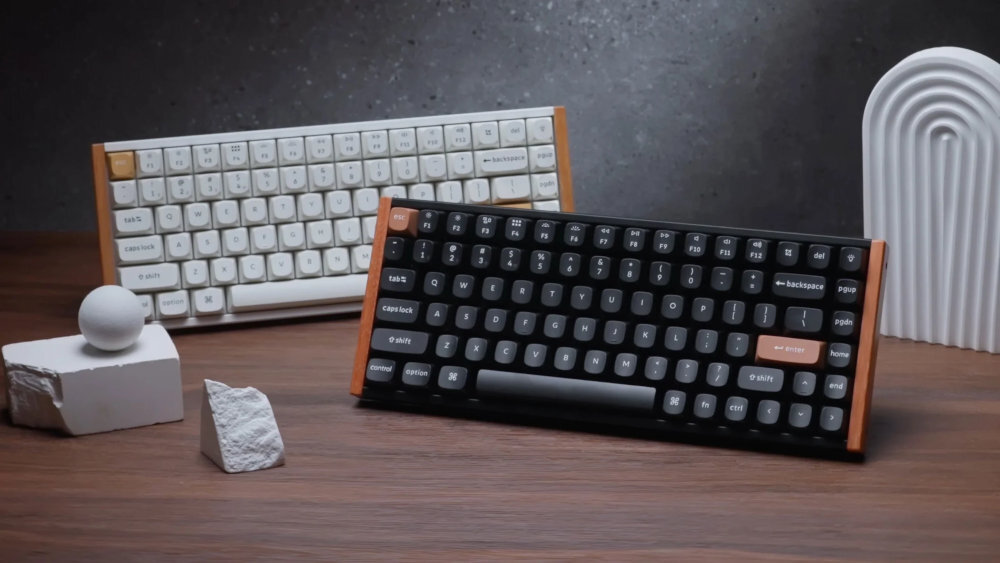 Keychron K2 HE pianki akustyczne EVA, EPDM i silikon Stabilizatory solidna obudowa