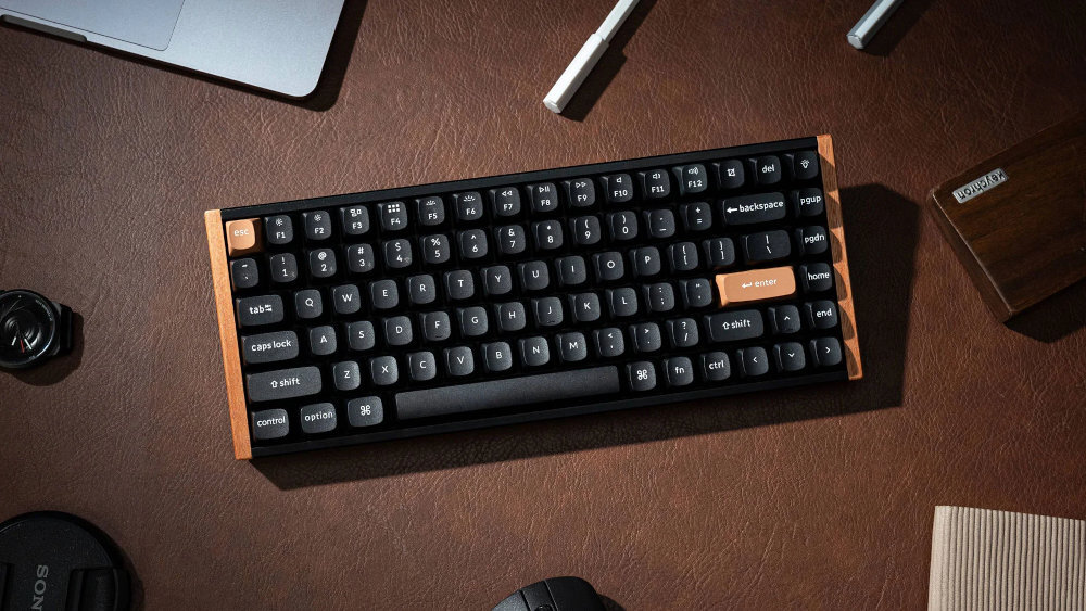 Keychron K2 HE baterię 4000 mAh pracy czy nauki
