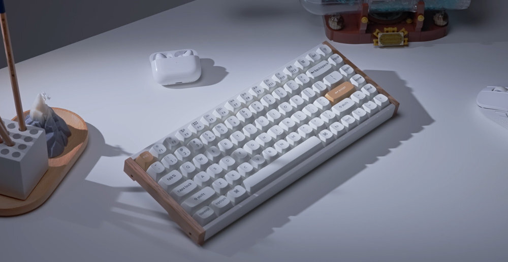 Keychron K2 HE baterię 4000 mAh pracy czy nauki