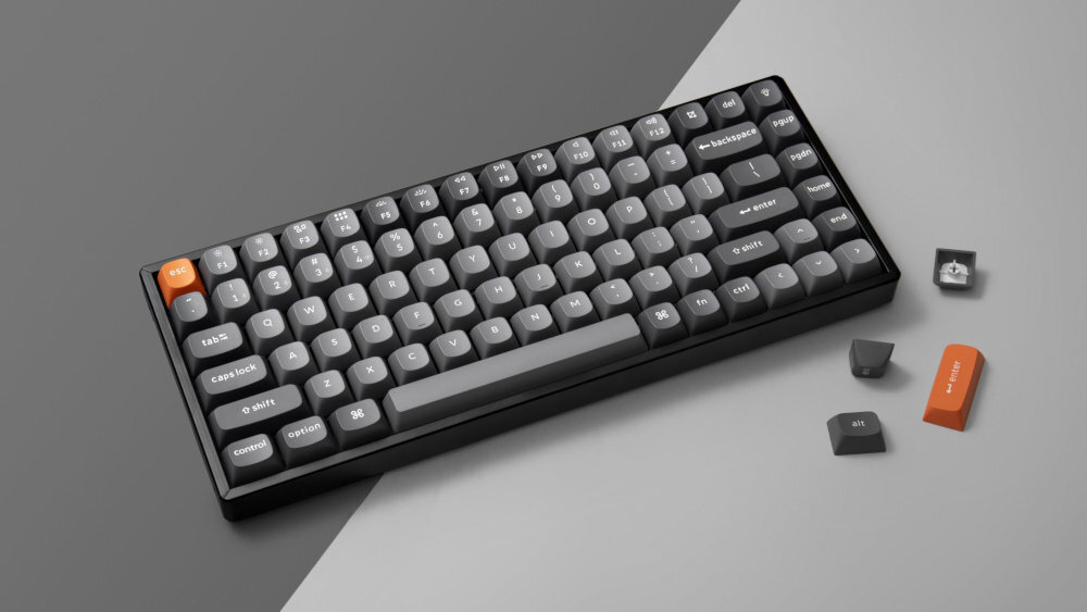 KEYCHRON K2 Max hot-swap wymianę przełączników bez lutowania różnymi typami przełączników