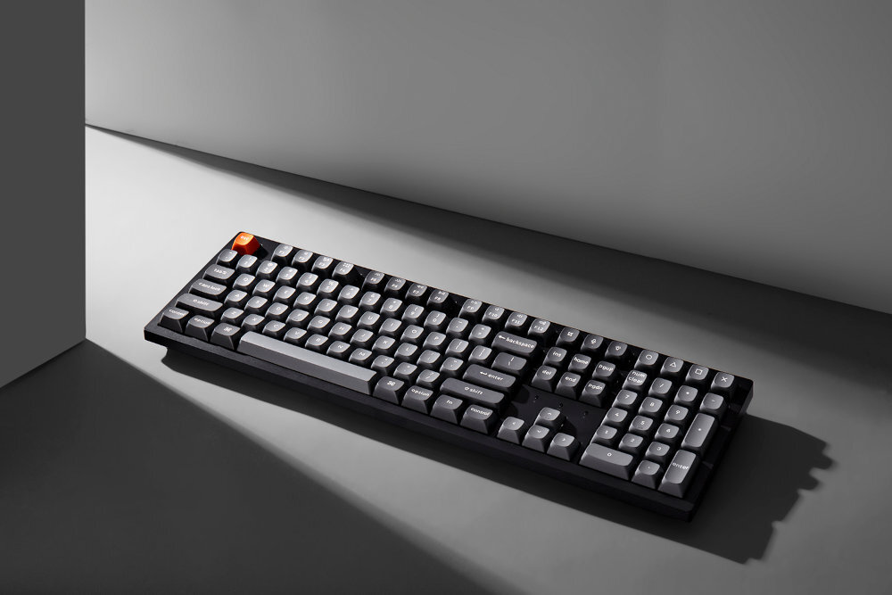 Keychron K10 Max baterię 4000 mAh pracy czy nauki