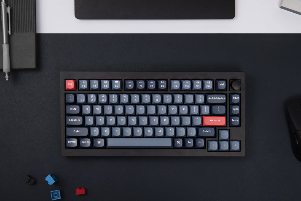 KEYCHRON V1M hot-swap wymianę przełączników bez lutowania dopasować klawiaturę do swoich potrzeb