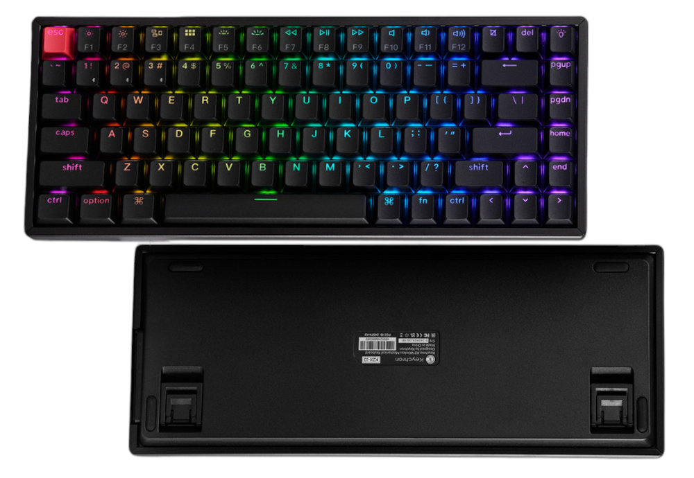 Keychron K2 Version 3 Solidna konstrukcja odporność 373,2 x 126,2 x 41,01 mm 813 g