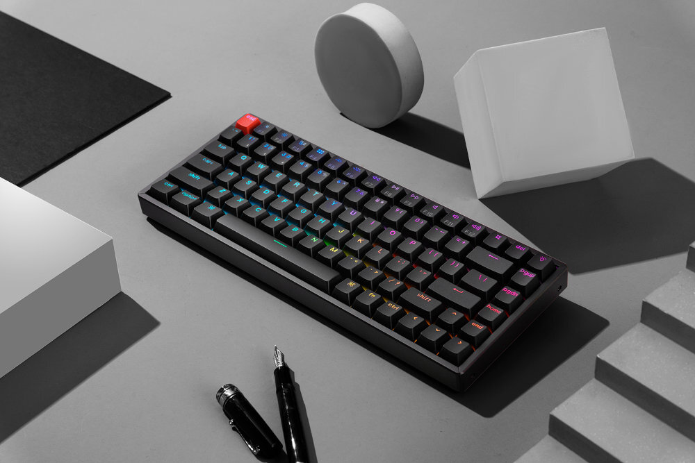 Keychron K2 Version 3 baterię 4000 mAh pracy czy nauki