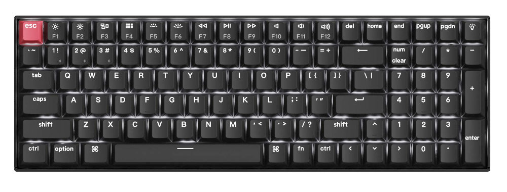 KEYCHRON K4 v3 baterię 4000 mAh pracy czy nauki