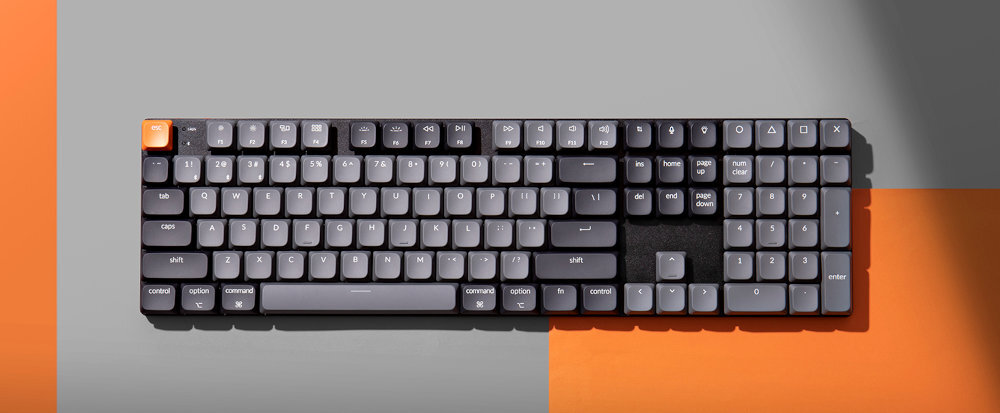 KEYCHRON K5 przełączniki Keychron Super Red pisania grania Obniżony profil