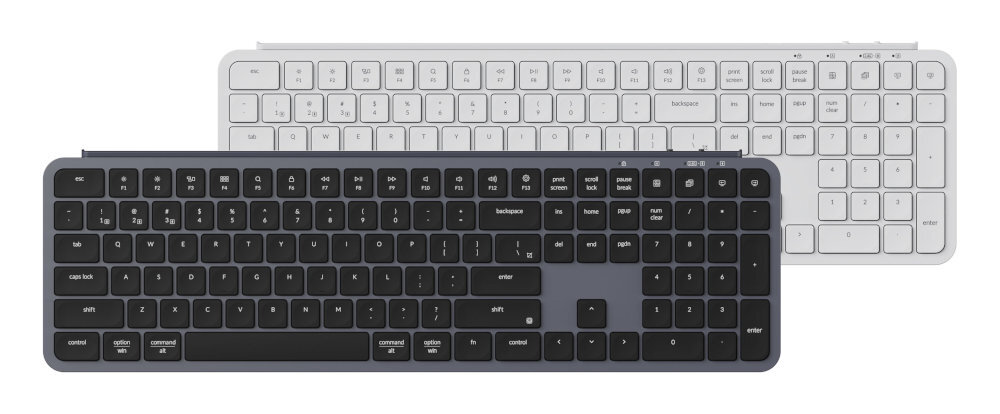 Keychron B6 Pro dwóch wersjach kolorystycznych: białej (Ivory White) oraz szarej (Space Gray) biurowe, jak i domowe stanowiska pracy