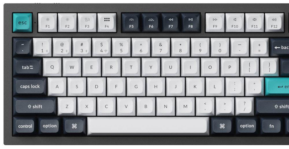 KEYCHRON Q6 MAX baterię 4000 mAh pracy czy nauki