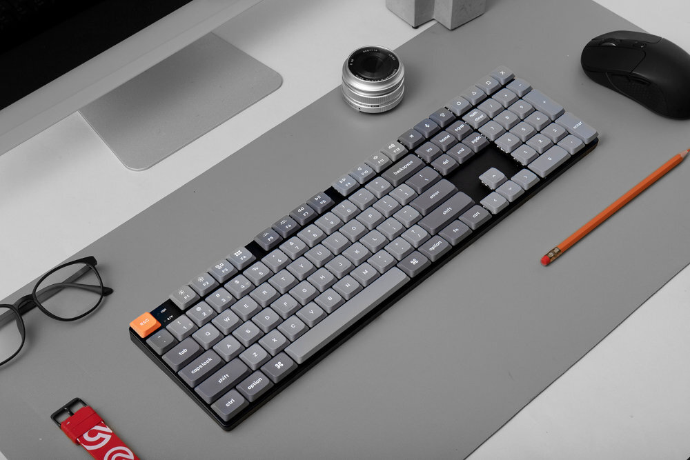 KEYCHRON K3 Max trzy tryby komunikacji 2,4 GHz odświeżaniem 1000 Hz odbiornik USB-A Bluetooth urządzeniami mobilnymi