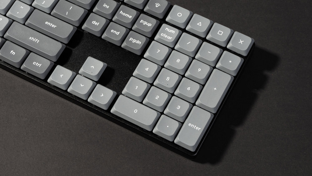 KEYCHRON K3 Max pełnowymiarowy układ z 108 klawiszami blok numeryczny (numpad) arkuszami kalkulacyjnymi, programowania czy gier