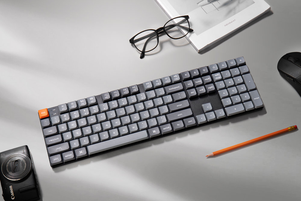 KEYCHRON K3 Max baterię 2000 mAh pracy czy nauki
