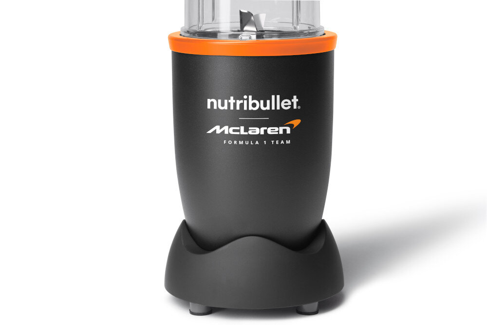 Blender personalny NUTRIBULLET NB907GO-MC McLaren F1 Team Pro 900 Szybkość, która wspiera rytm dnia nacisnąć, przekręcić i gotowe Intuicyjna obsługa