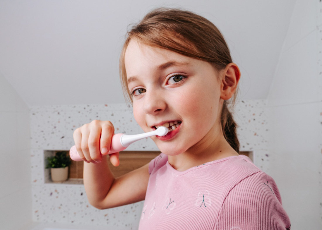 Szczoteczka soniczna CONCEPT Kids Kido Smile ZK6010 Różowy Skuteczne czyszczenie Technologia soniczna higiena dokładność