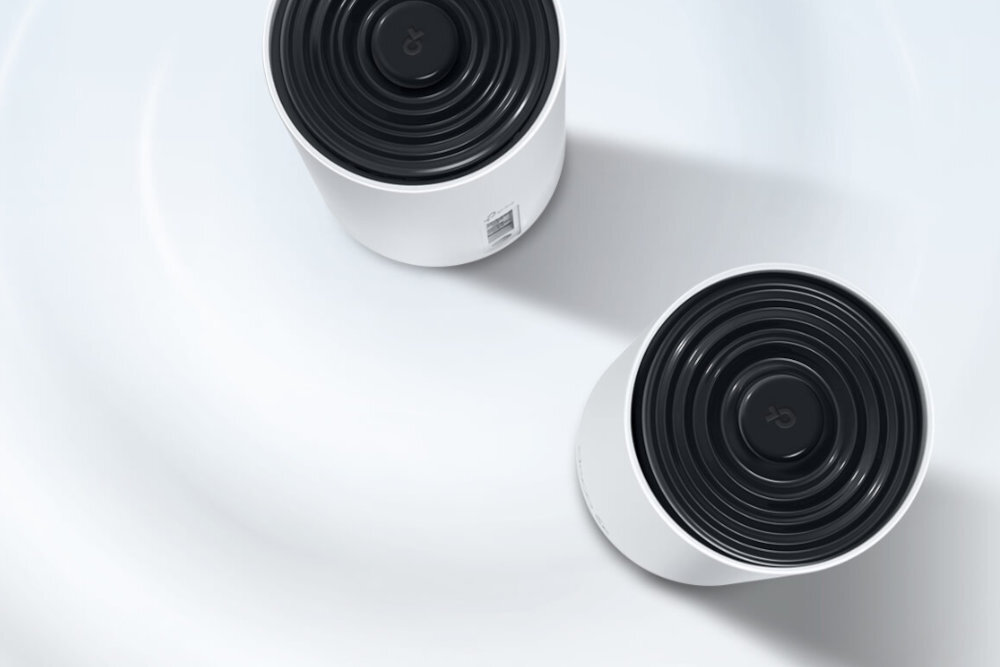 Router TP-LINK Deco XE75 WiFi 6E szybkiego połączenia pasmu 6 GHz 160 MHz