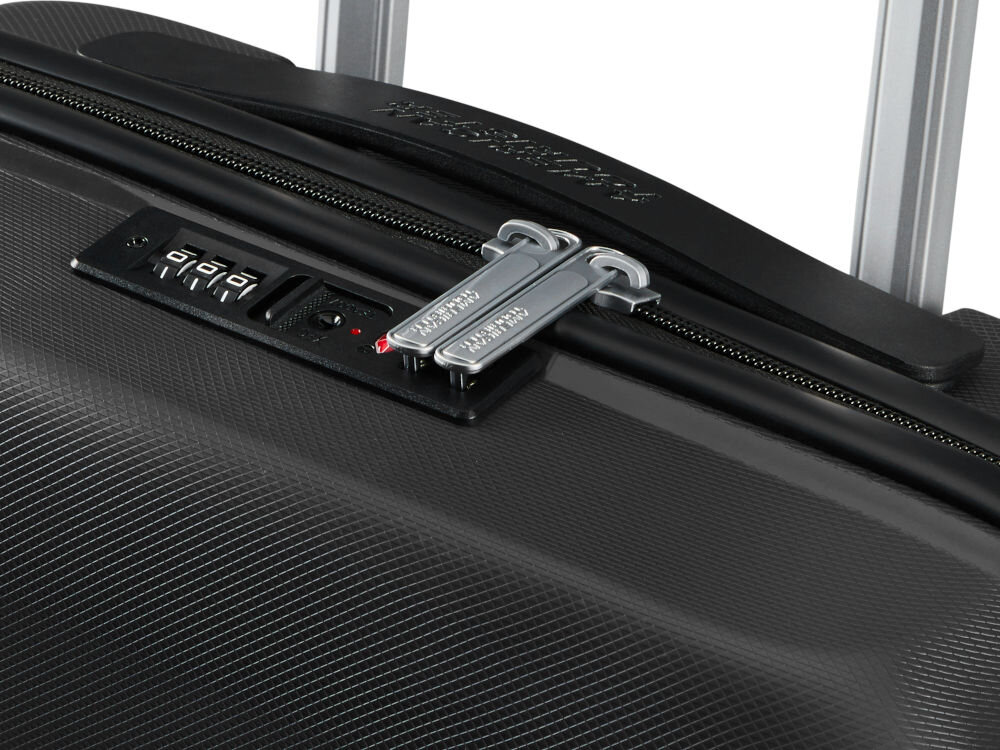 Walizka AMERICAN TOURISTER Air Move 55 cm czarny polipropylen zamek TSA