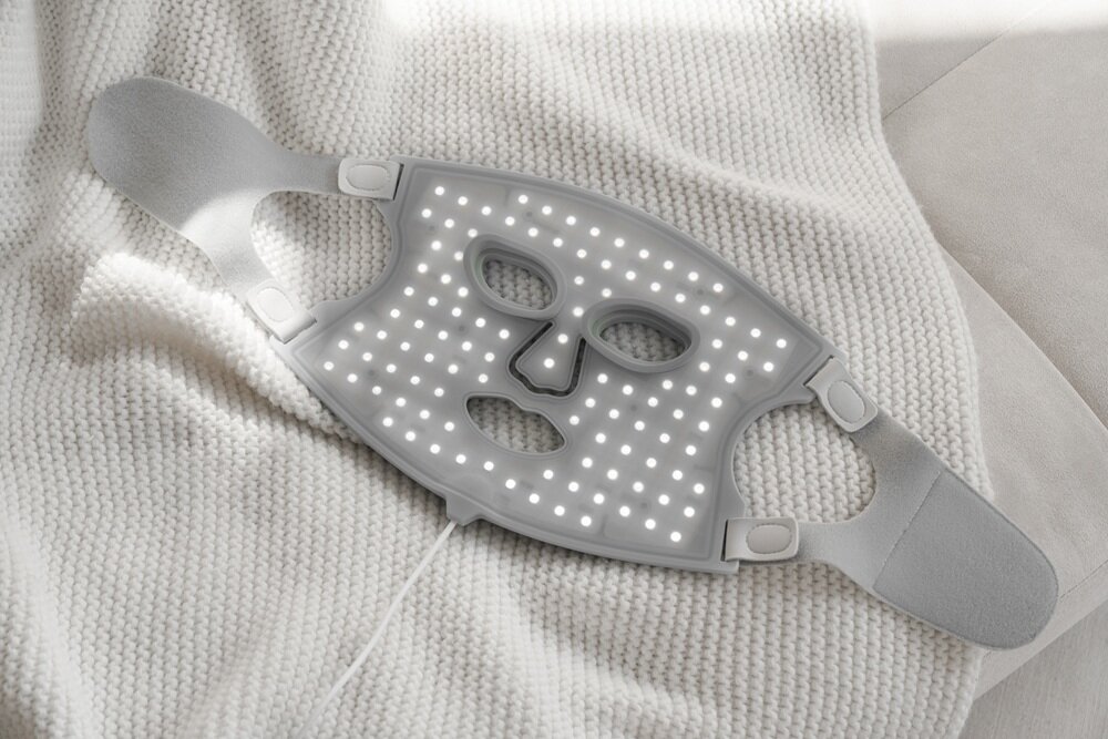 Maska LED NANOLEAF LED Therapy Mask do pielęgnacji skóry, krótszy zabieg, pielęgnacja bez dodatkowych kosztów, oszczędność czasu