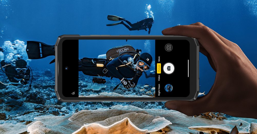 Smartfon DOOGEE Blade 20 Play podwodne zdjęcie