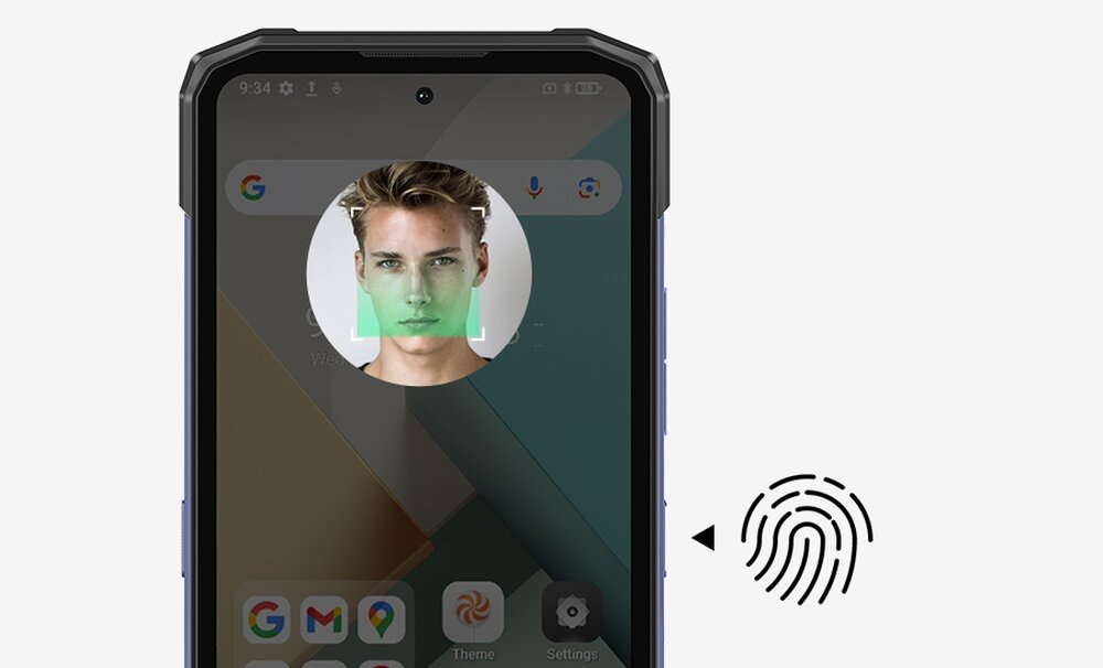 Smartfon DOOGEE Blade 20 czytnik linii  