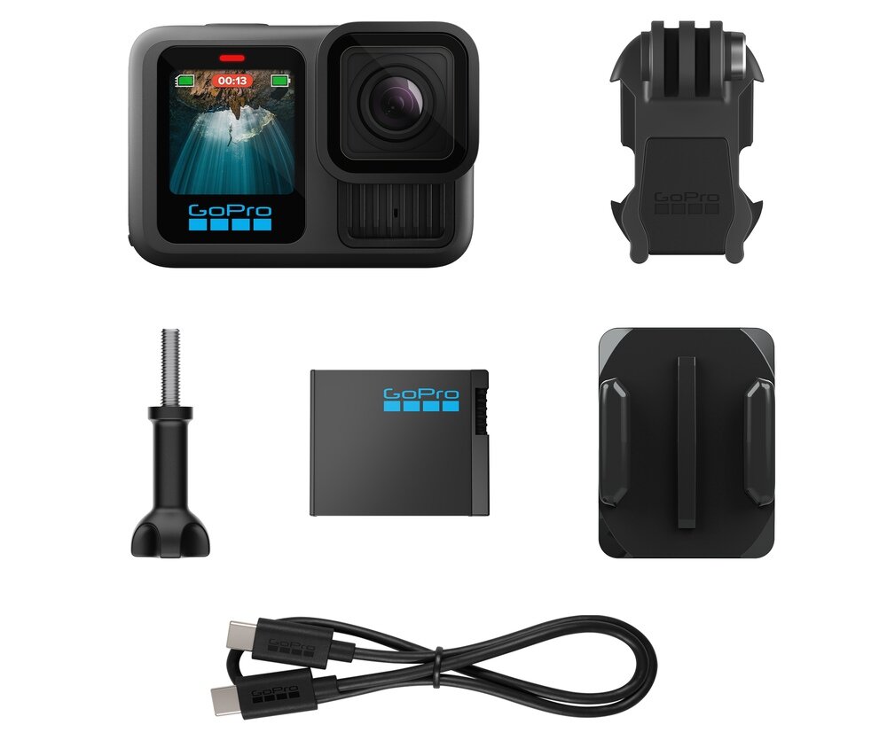 Kamera sportowa GOPRO Hero 13 Black Zestaw