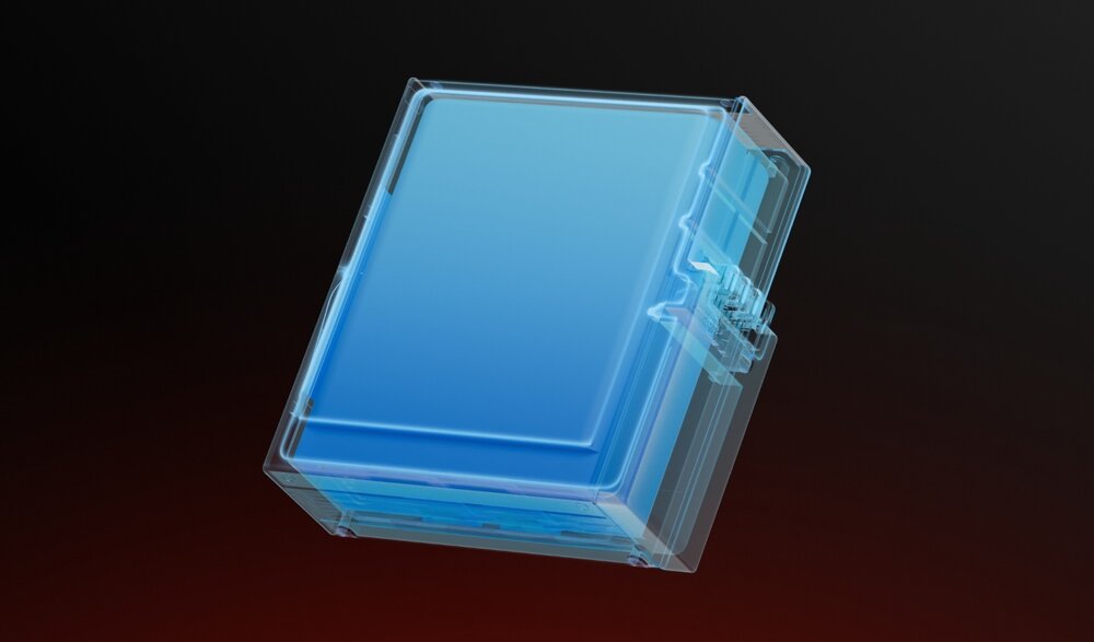 Bateria Insta360 Ace/Ace Pro wizualizacja pojemności 1650 mAh