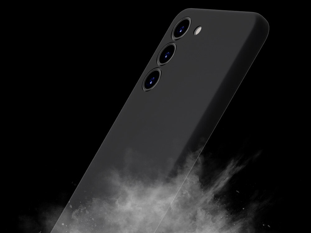 Etui 3MK Silicone Case do Apple iPhone 17 Pro Max Czarny Nie wysunie Ci się z dłoni Silikon wysoki współczynnik tarcia w testach Absorber200™