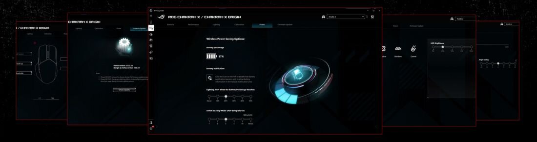 Mysz ASUS ROG Chakram X Origin - Armoury Crate