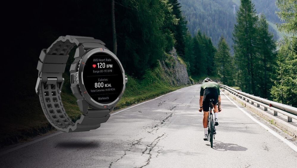 Smartwatch HAMMER Watch 2 aktywnosc tryby sportowe parametry aplikacja