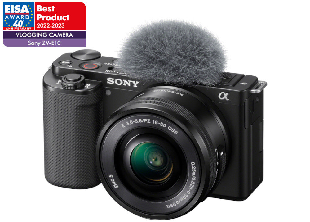 Aparat SONY ZV-E10LBD nagroda eisa