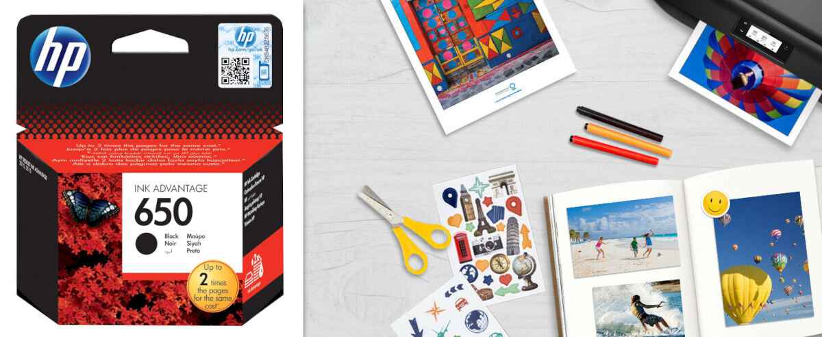 Tusz HP 650 Czarny 6.5 ml CZ101AE