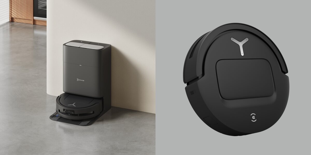 Robot sprzątający ECOVACS Deebot T80 Omini Czarny Skuteczne mopowanie podłóg