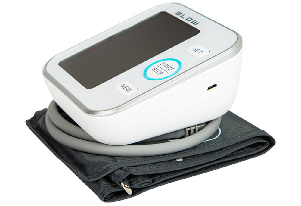 Ciśnieniomierz BLOW PM-01 Szeroki zakres i dokładność odczyt wsparcie mankiet obwód wygodne dopasowanie System sprawdzający poprawność założenia mankietu 
