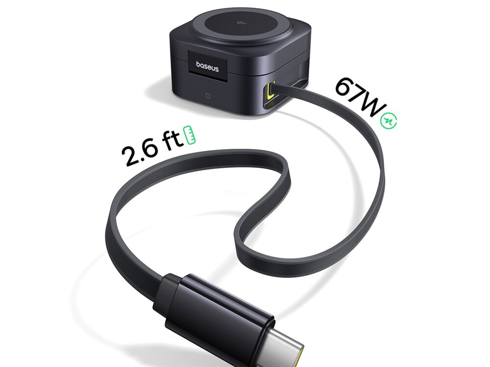 Powerbank Baseus PicoGo Series 2-in-1 w użyciu
