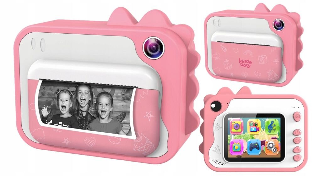 KiddoBoo FotoFun P80 MP3 gry edukacyjne funkcje multimedialne rozrywka dla dzieci aparat