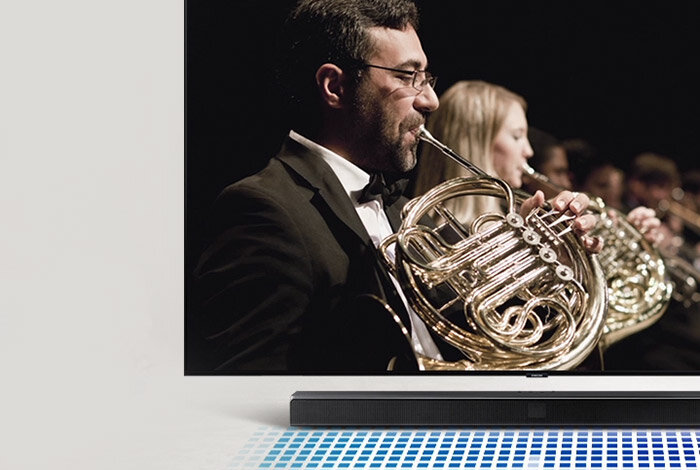 Soundbar SAMSUNG HW-T650 Dopasowany do tego co oglądasz