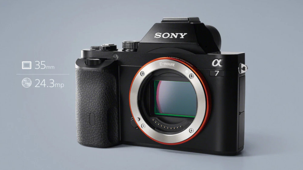 Aparat SONY Alpha A7 - Ogólny Wygląd
