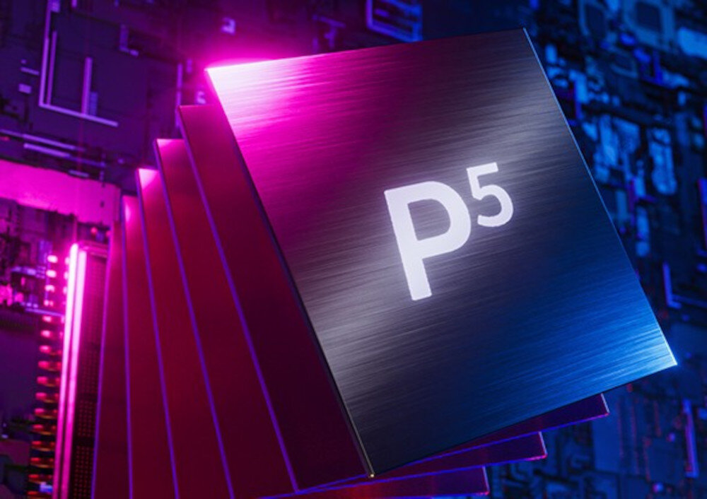 PHILIPS 55MLED920 procesor P5 poprawa kolorów i płynności, wizualiacja procesora p5