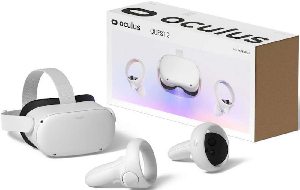 Gogle VR OCULUS Quest 2 zawartosc opakowania