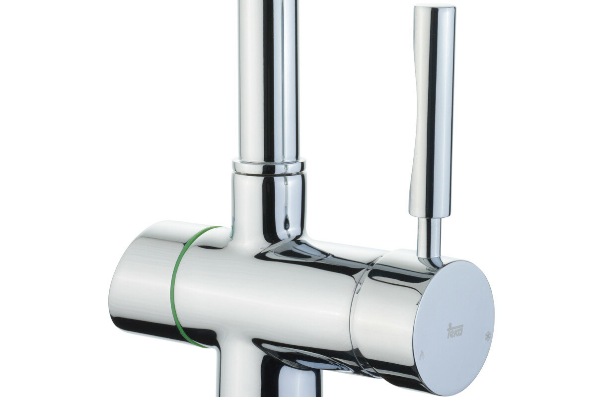 TEKA-OS-200 obrotowa wylewka bateria kuchenna stojąca nowoczesny styl kuchnia elastyczna jednodźwigniowa