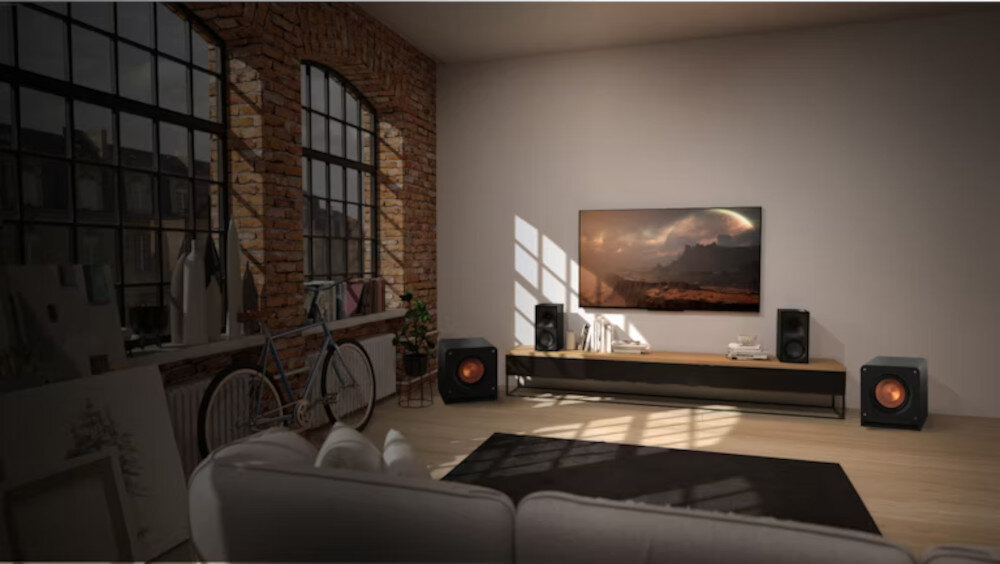 Kolumny głośnikowe KLIPSCH The Sevens obsluga design wystroj