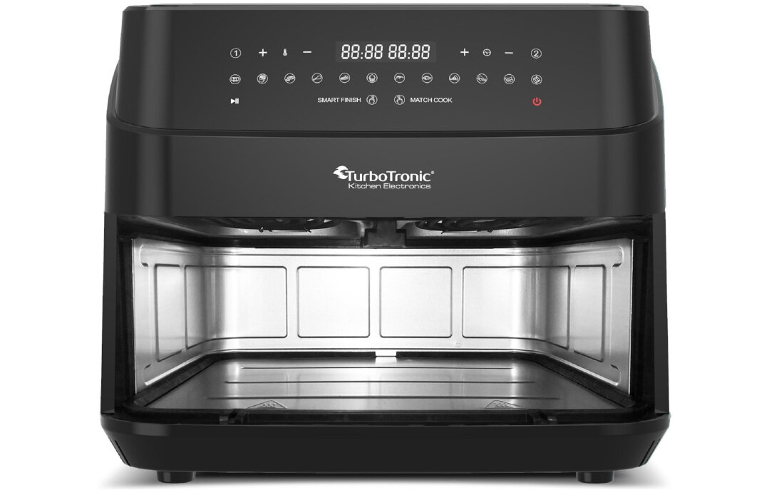 Frytkownica beztłuszczowa TURBOTRONIC TT-DAF6W Szary metalowe wnetrze wykonanie niweluje zapach plastiku