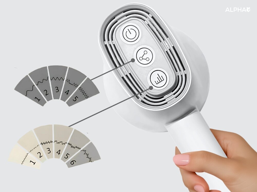 Masażer antycellulitowy ALPHA AMC-01 6 poziomów prędkości, 5 programów pracy, 3 intuicyjne guziki, pełna kontrola nad pielęgnacją