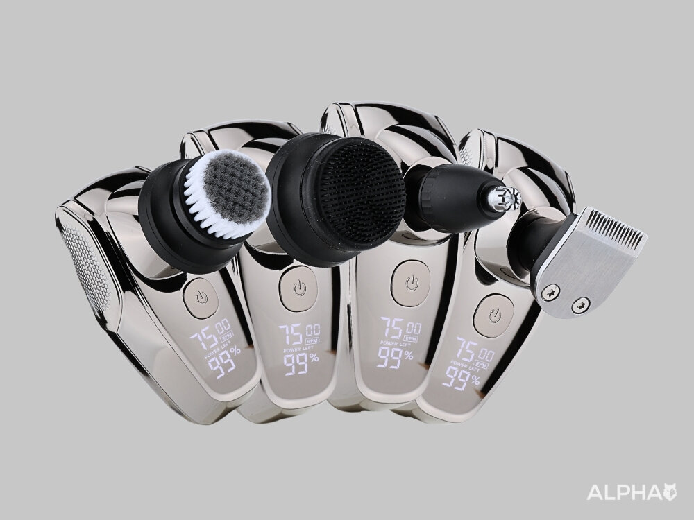 Golarka ALPHA TR9-Pro Na mokro i sucho