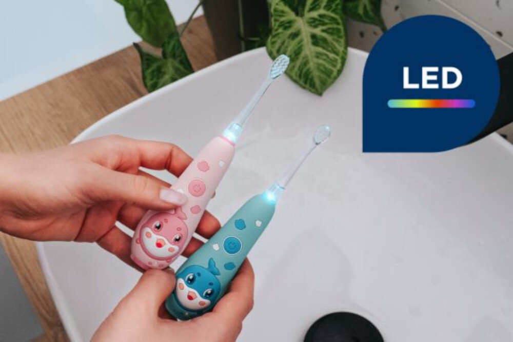 Oryginalna końcówka do szczoteczki CONCEPT Baby ZK0032 (2 szt.) (Delikatne dla zębów)  Praktyczne rozwiązanie 2 sztuki około 180 dni używania zalecenia wymiana pomoc ochrona