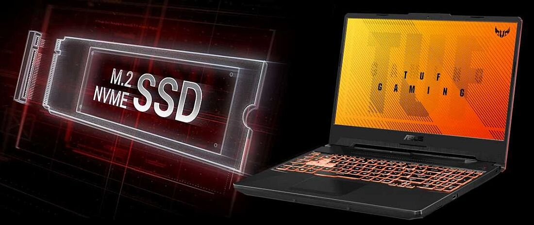 Laptop ASUS Tuf Gaming A15 FA506IU FA506IV FA506II - dysk SSD