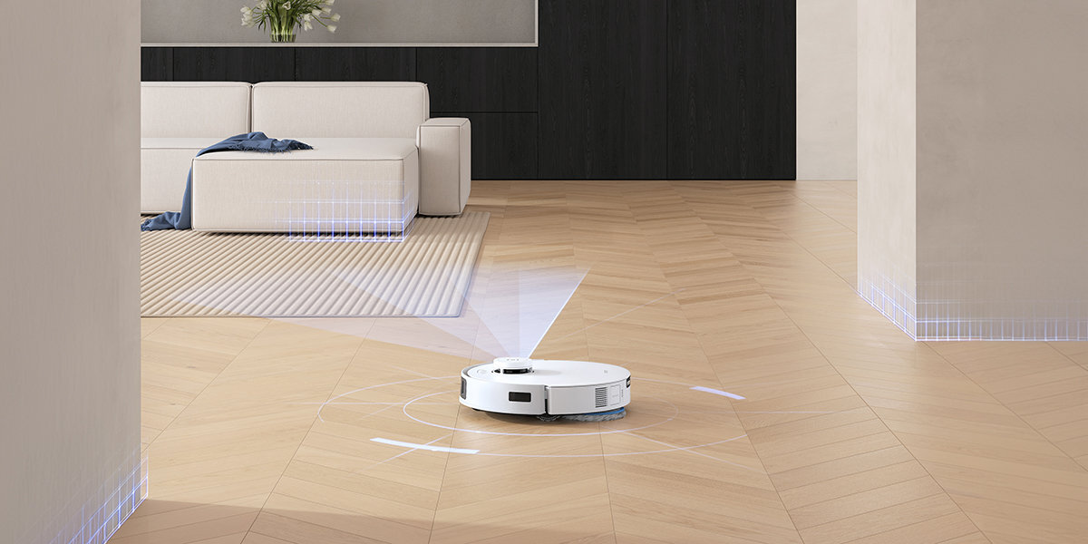 Robot sprzątający ECOVACS DEEBOT T30S technologię ZeroTangle™ zapobiega wplataniu włosów szczotka rolkowa 21° zęby bezpieczną i cichą pracę